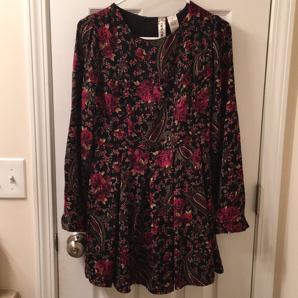 Long Sleeve Skater Dress
